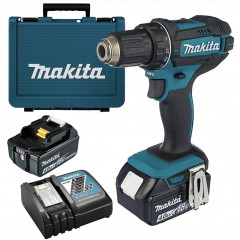 MAKITA Дриль-шурупокрут акумуляторний DDF482RME 18В 4Аг DC18RC з кейсом