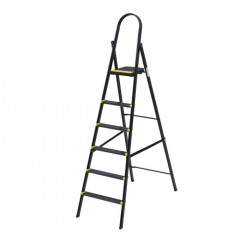 ALOFT Драбина сталева 6 сходинок посилена 150кг SLIM