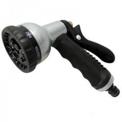 AQUAPULSE Пістолет 7-функціональний мет. хром AP2005R