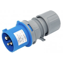 BEMIS Вилка поліамід 3*16A IP44 220V