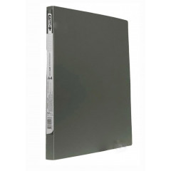 4OFFICE Папка-швидкозшивач+кишеня А4 з притиском асорті 4-221