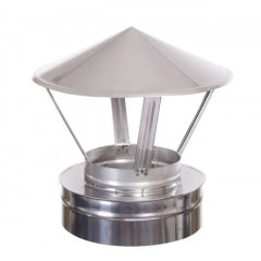 AISI Н/Н Зонт вент. двост.s0.5мм (304/430) d120/180мм