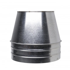 AISI Н/Н Конус вент. двост.s0.5мм (304/430) d120/180мм