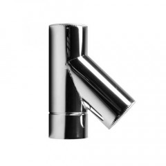 AISA Відведення нерж. 45 d-180 гофр. 0.5 мм