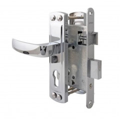 APECS Замок врізний з ручками 1601-CR (UA)