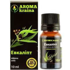 AROMA KRAINA Ефірна олія "Евкаліпт" 10мл