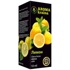 AROMA KRAINA Ефірна олія "Лимон" 10мл
