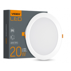 VIDEX Світильник вбуд. квадрат VL-DLBS-225 22W 5000K 220V Будмен