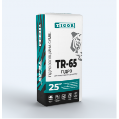 TIGOR Гидроизоляционная смесь TR-65 Гидро 25 кг