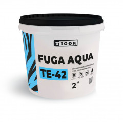 TIGOR Затирка Fuga Aqua TE-42 водоотталкивающая для швов 2-5мм белая 2 кг