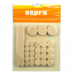 ASPRO Підкладки меблеві бежеві A4000610038