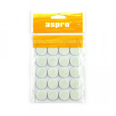 ASPRO Підкладки меблеві повстяні білі (FI 20 20шт)