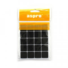 ASPRO Підкладки меблеві повстяні чорні (20х20 20шт)
