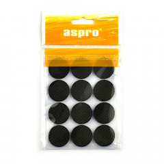 ASPRO Підкладки меблеві противоскользькі чорні (FI 28 12 SZT)