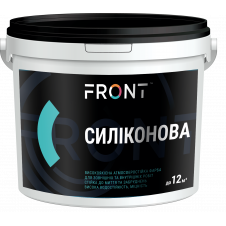 FRONT Фарба Силіконова біла матова 1.5кг