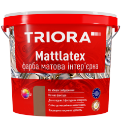 TRIORA Краска интерьерная матовая Mattlatex 1.4 кг Будмен