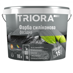 TRIORA Фарба силіконова 10л