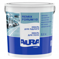 AURA Краска для пола Luxpro Remix Forum 10 напівматова 2.2л