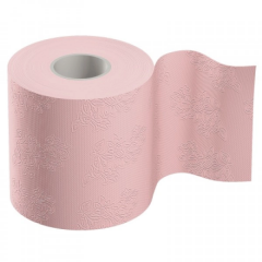 ДИВО Папір туалетний 2шаров. рожевий 4рул. АРОМА