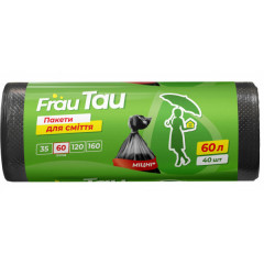 FRAU TAU Пакети для сміття HD 60л/40шт