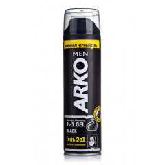 ARKO Гель для гоління Black аерозоль 240мл