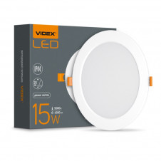 VIDEX Світильник вбуд. круглий VL-DLBR-155 15W 5000K