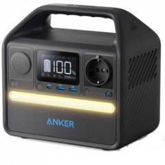 ANKER Зарядная станция 521 PowerHouse-256Wh/AC 200W/60W 1xPD/2xUSB/1xCar/MPPT