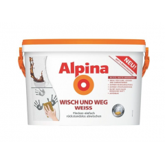 ALPINA Фарба інтер'єрна Wisch&Weg Wei? DIF 5л Будмен