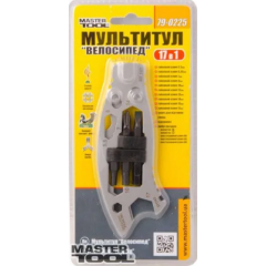 MASTER TOOL Мультитул "Велосипед" 17-в-1 Будмен