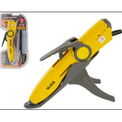MASTER TOOL Пістолет-ручка клеєва d 7.2мм 70Вт 4.5 г/хв "Капля-Стоп" з LED-індикатором Будмен