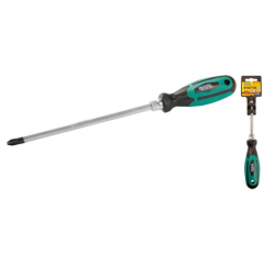 MASTER TOOL Викрутка хрестова посилена РН3х200мм Будмен