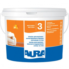 ESKARO AURA Lux Pro 3 Фарба вододисперсійна 1л Будмен