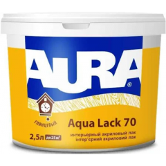 ESKARO Лак акриловий AURA Aqua Lack 70 2.5л Будмен