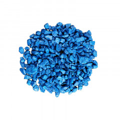 Декоративний щебінь крашений синій (15 кг)