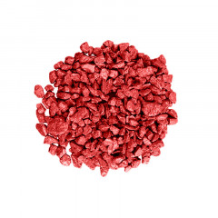 Щебінь декоративний фарбований червоний 3кг Будмен