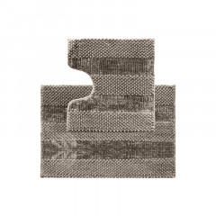 DARIANA Набір килимків для в/к "Матрац" 50х55+80х55см сірий