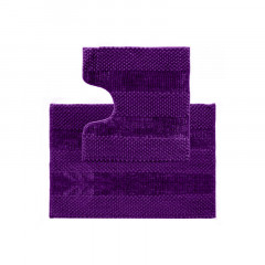 DARIANA Набор ковриков для в/к "Матрас" 50х55+80х55см фиолетовый Будмен