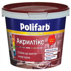 POLIFARB Фарба Акрилтікс 1,4кг RU