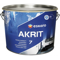 ESKARO new Akrit 7 Фарба в/емульс. база А 9.5л RU