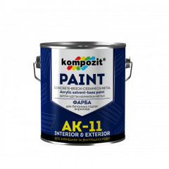 KOMPOZIT Фарба для бетонних підлог АК-11 Біла 1кг