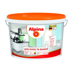 ALPINA Фарба Для кухні та ванної B1 10л RU