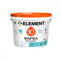 ELEMENT10 Фарба фасадна силікономодифікована 5л