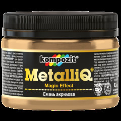 KOMPOZIT Емаль акриловая MetalliQ Бронза 0.1кг