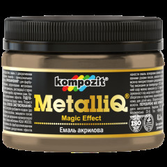 KOMPOZIT Емаль акрилова MetalliQ Римське золото 0.1кг