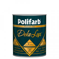 POLIFARB Емаль DekoLux ПФ-115 темно-коричневий 0.7 кг RU