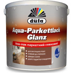 DUFA Лак паркетный Aqua-Parkettlack Glanz 0.75л Будмен