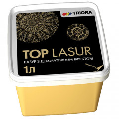 TRIORA Лазур декоративна TOP Lasur 162 Срібло 1л