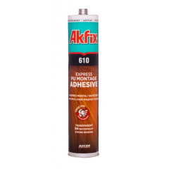 AKFIX Клей поліуретановий для алюмінію 310мл