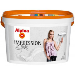 ALPINA Фарба структурна Silhouette Impression weiss 10л