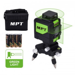 MASTER TOOL Рівень лазерний H360+V 2 лазерні голівки GREEN 0.3мм 45м